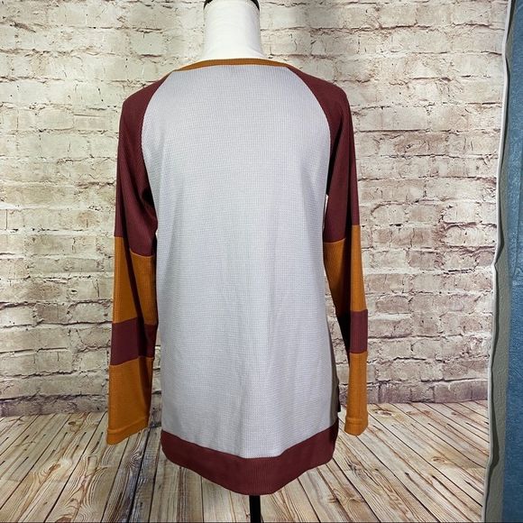 Tickled Teal Waffle Knit Top - Picture 2 of 5